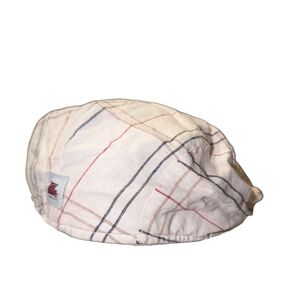 Old Skool Linen Plaid Men's Hat